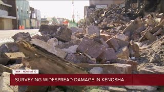 Kenosha business owners picking up the pieces after nights of unrest: “It looks like World War 2\