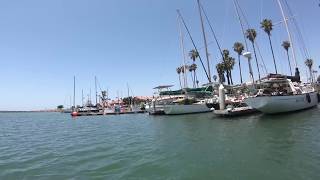 Ventura Marina and Ventura Keys dinghy ride in 4K July 1, 2018