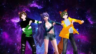 [MMD x Aphmau] Dance| Dottie, Rylan, And Daniel)