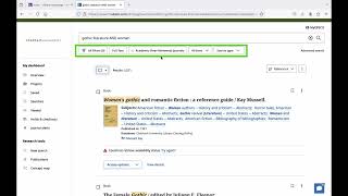 Searching the "All Resources" Search Platform