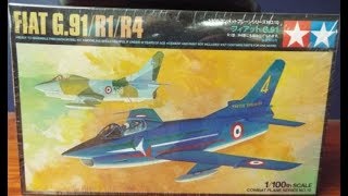 Tamiya 1/100th Scale Fiat G 91 R1 Final Reveal