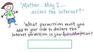 Adding Internet Permission - Developing Android Apps