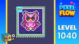 Pixel Flow Level 1040 (Very Hard) Walkthrough Solution