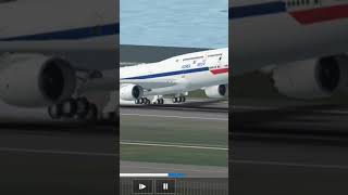 대통령 전용기 일본에 착륙 #airplane #automobile #butterlanding #aviation #butteritlanding #swiss001takeoff