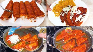 🌶️ ENCHILADAS DORADITAS 👌🏽[ENCHILADAS NORTEÑAS] 🌶️