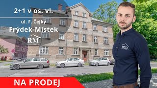 Prodej výjimečného bytu 2+1 s lodžií, ul  F. Čejky, Frýdek Místek