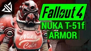 FALLOUT 4: How To Get NUKA T-51f ARMOR Unique POWER ARMOR in Nuka World DLC! (Unique Armor Guide)