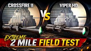 Vortex Crossfire II 6-24x50 vs Vortex Viper HD 5-25x50 | 2 Mile Long Range Rifle Scope Test