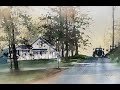 Country Road - Ohio :  Painting Tutorial #watercolors #painting #tutorial