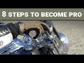 8 steps to transform the BEGINNINER rider into PRO