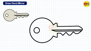 How To Draw Key | LBA Drawings