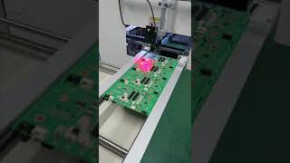 The Inline In-circuit Tester, Automatic Test equipment, can be combined with SMT test lines.