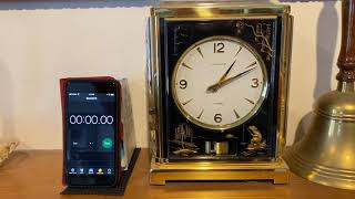 Atmos clock with 60 sec torsion pendulum