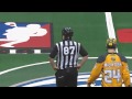 nll shayne jackson sends behind the back pass for minnesota swarm goal