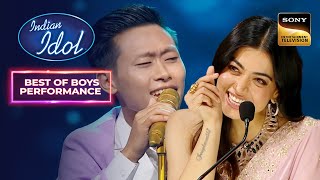 Obom ने Beautifully गाया 'Hoga Tumse Pyara Kaun' Song | Indian Idol 14 | Best of Boys Performance