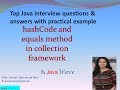 HashCode and equals method in collection framework  | Core Java Interview question #hashcode #equals
