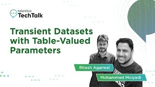 Table-Valued Parameters || SQL Server || Database || Talentica Software
