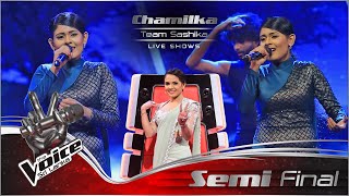 Chamilka Gayathri | Danena Thuru Ma (දැනෙනා තුරු මා) | Semi Final | The Voice Sri Lanka