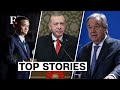 Top Stories: Turkey’s Erdogan Backs Ukraine’s NATO Bid | China Fines Tencent, Alibaba