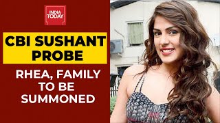 Sushant Singh Rajput Death Case: CBI To Issue Summons To Rhea Chakraborty, Family