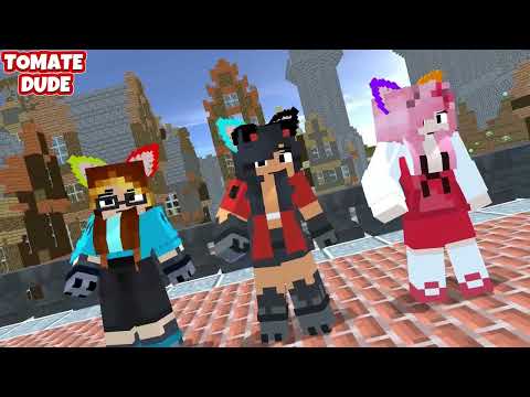 APHMAU FRIENDS WEREWOLF DANCE CREW | CHICKEN WINGS MEME | GANGNAM STYLE | – Minecraft Animation