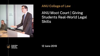 ANU Moot Court | Giving students real-world legal skills