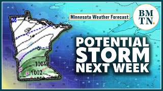 Snow to hit northern Minnesota before potential bigger system arrives next week