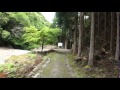 b115熊野古道中辺路Ⅲ 15＜猪鼻王子手前の道標～音無川～赤木越の分岐点＞