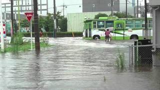 2011年8月26日　ゲリラ豪雨襲来（川口市）