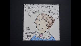 Let's Draw Susan B. Anthony!