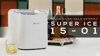 MÁQUINA DE GELO BENMAX SUPER ICE 15/01 KG