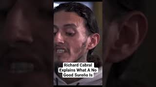 Richard Cabral Explains What A No Good Sureño Is #richardcabral #jonbernthal #sureños #shorts #fyp