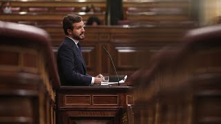 Discurso completo de Pablo Casado en la moción de censura de Vox contra Pedro Sánchez