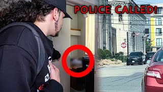 We Found a Person Unresponsive Inside an Abandoned Bank! - COPS CALLED!