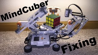 *Trying* to Fix the LEGO MindCuber! (Mindstorms NXT Rubik's Cube Solver)