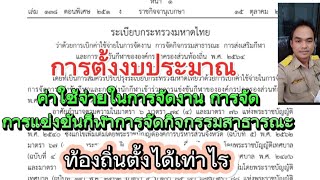 การตั้งงบประมาณ ค่าใช้จ่ายในการจัดงาน จัดกิจกรรมสาธารณะ แข่งขันกีฬาของท้องถิ่น