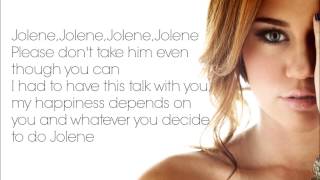 Jolene - Miley Cyrus, Lyrics