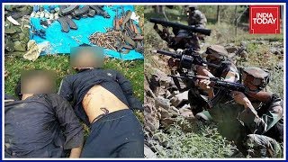 5 Terrorists  Killed In 2 Encounters At Jammu And Kashmir