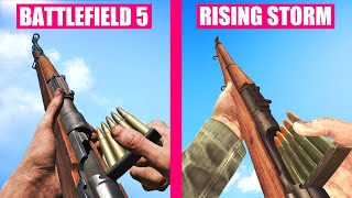 Battlefield 5 vs Red Orchestra 2 Rising Storm Weapons Comparison