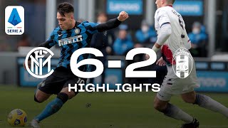 INTER 6-2 CROTONE | HIGHLIGHTS | SERIE A 20/21 | Unstoppable Lautaro, we kick off 2021 in style! ⚫🔵