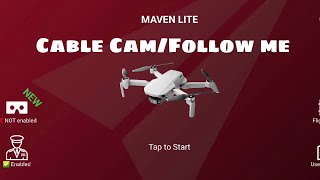 Maven Lite Cable Cam and Follow Function