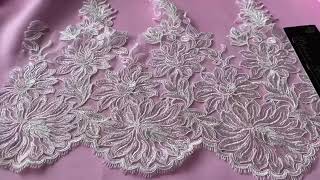 Ivory Corded Lace Trim – Connecticut