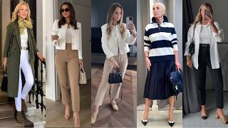 Elegant Fashion for Women Over 60 ✨| Daily Wear Outfit Ideas