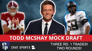 Todd McShay 2-Round 2021 NFL Mock Draft With Trades - Reacting To His Latest Projections