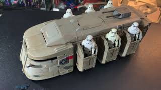 Imperial Troop Transport Star Wars The Vintage Collection Kenner-Style Mandalorian Vehicle Spotlight