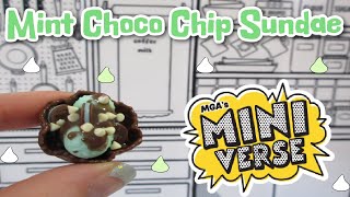 Miniverse Diner Series 2 Mint Choco Chip Sundae!!