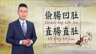 2020.8.18.台視台語新聞逐工一字「肚」（tōo.tóo）