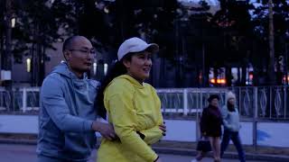 Улан Удэ, Парк юбилейнный, станцевали латиноамериканский танец