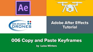 006 After Effects Tutorial: Copy and paste keyframes