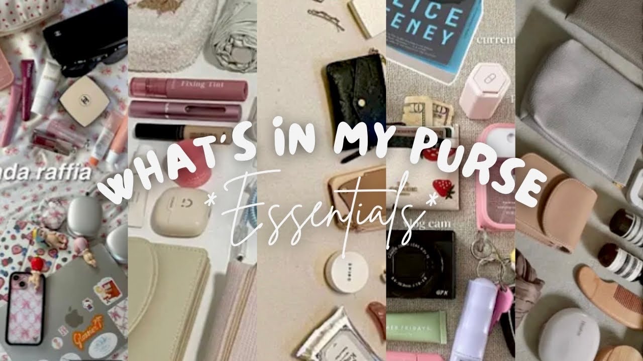 Whatтащs In My Bagёясы Girly Essentials Youtube